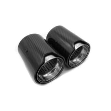 Load image into Gallery viewer, BMW Carbon Fibre M Performance Exhaust Tips