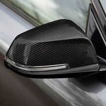 Load image into Gallery viewer, BMW Carbon Mirror Caps (OEM Style) F - Series