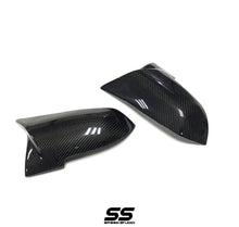 Load image into Gallery viewer, BMW F Chassis Carbon Fiber M Style Mirror Caps
