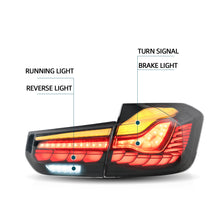 Load image into Gallery viewer, BMW F30/F80 3 Series &amp; M3 Sequential GTS LED Taillights

