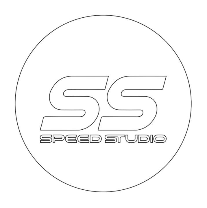 Speed Studio Logo Window Vinyl Sticker