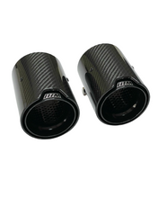 Load image into Gallery viewer, BMW Carbon Fibre M Performance Exhaust Tips
