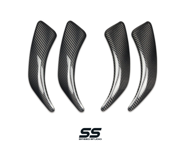 BMW carbon fiber door handles for 1 Series, 2 series & M2