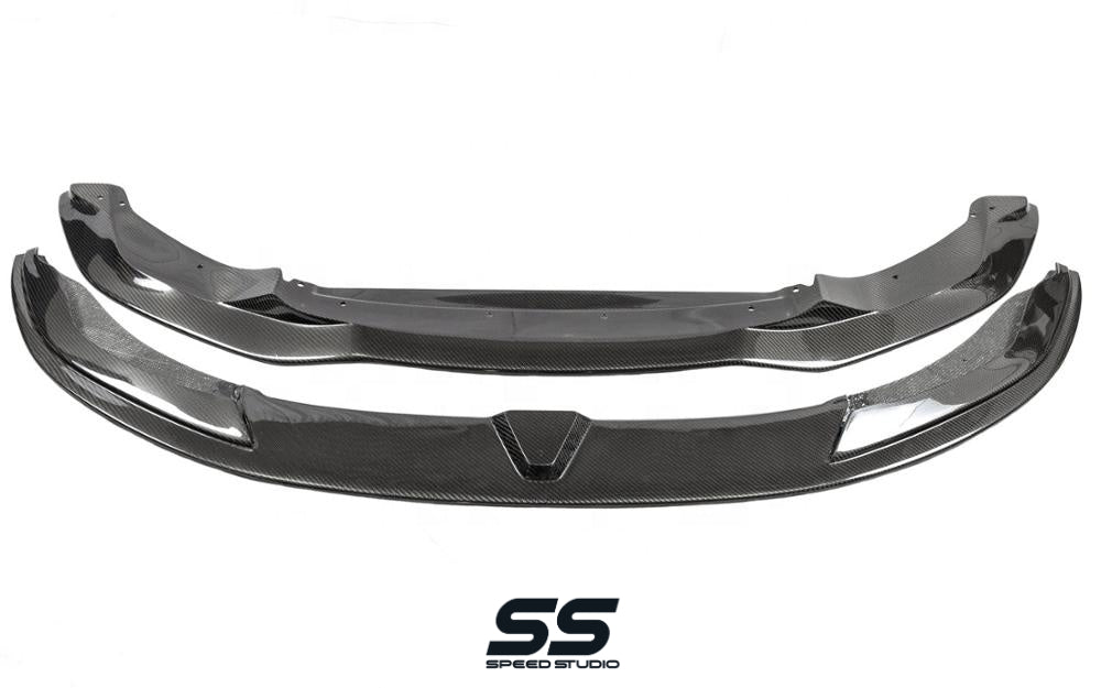 BMW F80 M3/F82 M4 2-Piece Carbon Fiber PSM Front Lip
