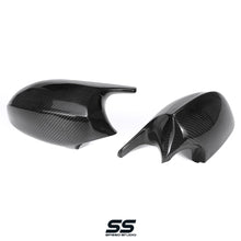 Load image into Gallery viewer, BMW E Chassis LCI Carbon Fibre Mirror Covers
