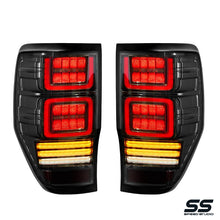 Load image into Gallery viewer, Ford Ranger LED Smoked Tail Light Upgrade
