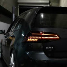 Load image into Gallery viewer, Volkswagen Golf MK7 &amp; MK7.5 LED Matrix Smoked Taillight
